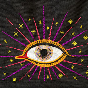 All Over Eyes backpack 👁 Black