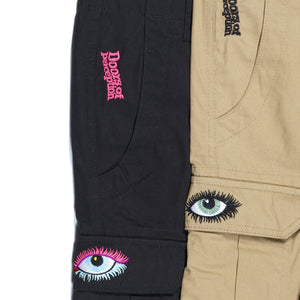 Multi Eye cargo shorts 👁 Black