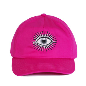 POP Eye baseball cap 👁️ Fuchsia