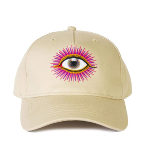 Eye baseball cap 👁️ Beige