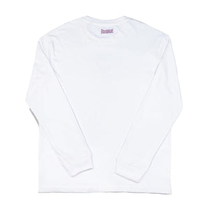 Radiating Eye long sleeve t-shirt 👁 White