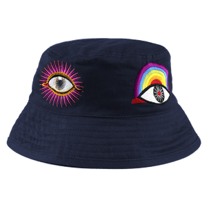 Eye bucket hat 👁️ Navy