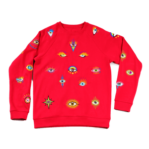 THE EYES HAVE IT Red Doors of Perception Ibiza